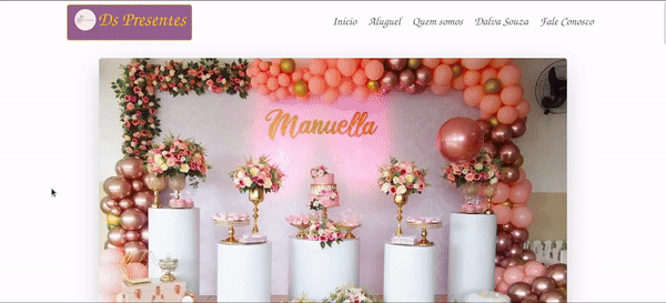 Imagem do site Ds-Presentes